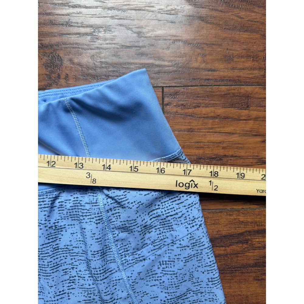 Brooks Chaser 5 Running Shorts Womens Medium Blue Heathered Athletic Activewear - Picture 7 of 8